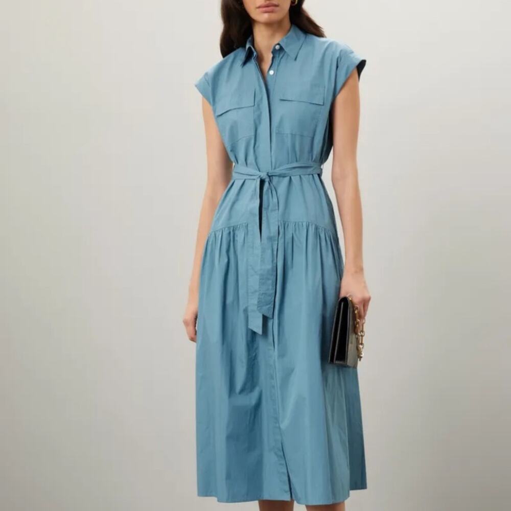 Derek Lam 10 Crosby Laurel Shirt Dress Size 4